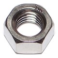 Midwest Fastener Hex Nut, 1/2"-13, 18-8 Stainless Steel, Not Graded, 50 PK 05274